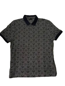 True Religion Polo gray monogram