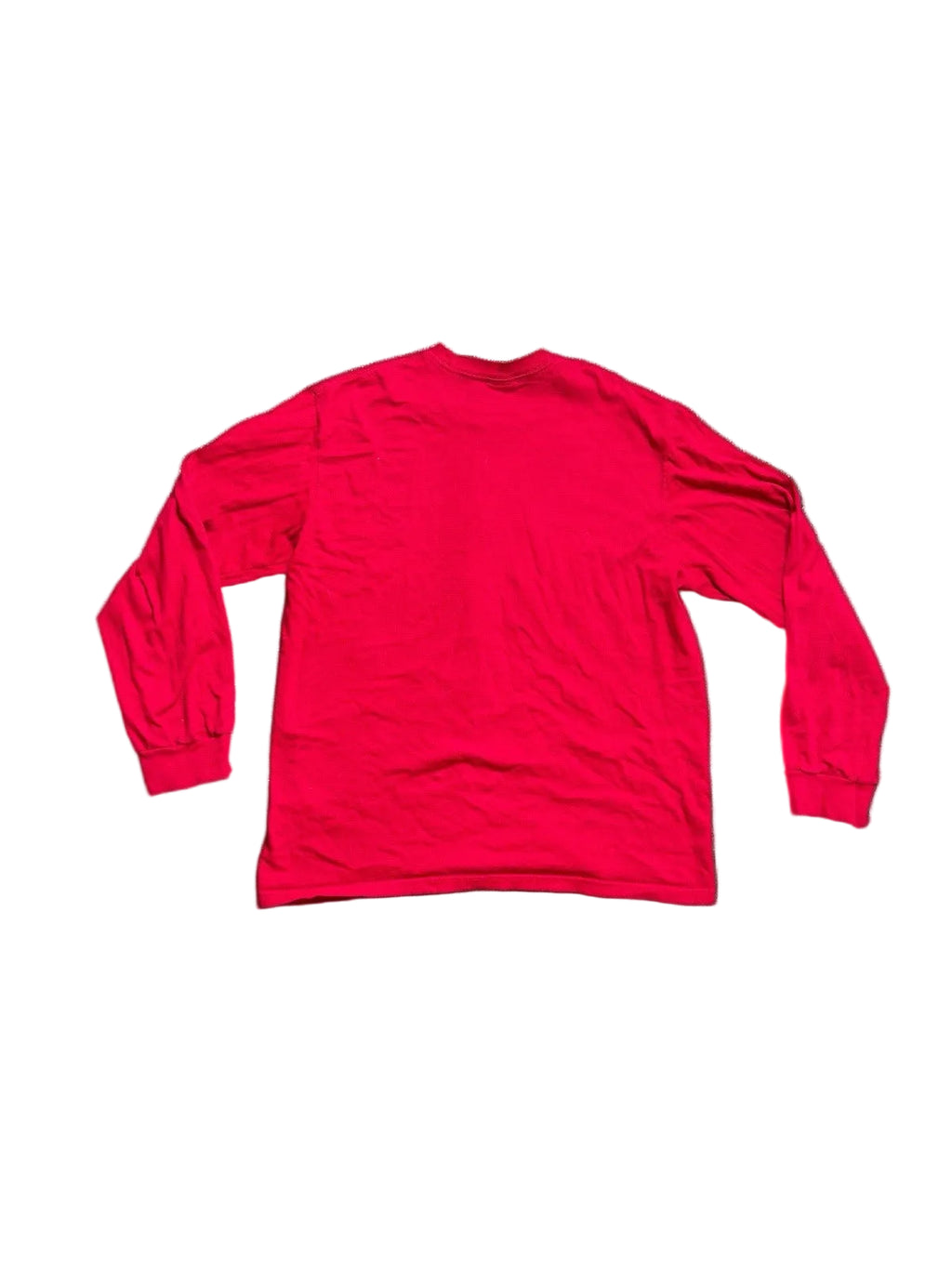 SUPREME LONG SLEEVE BLANK TSHIRT RED